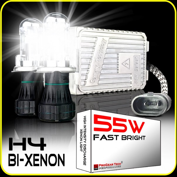 Bi-xenon H4 xenonlampor H4 55W 2-pack